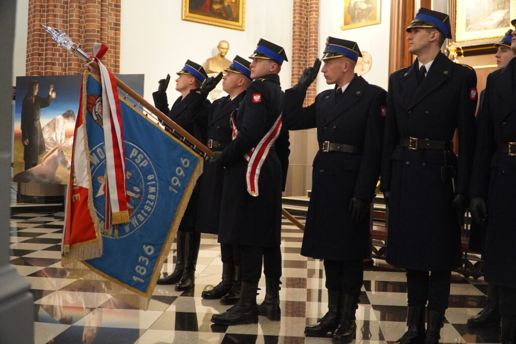 Strażacy modlili się za Ojczyznę