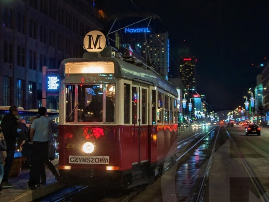 Mikołajkowy tramwaj